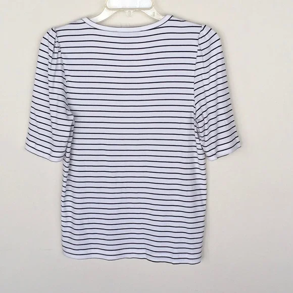 NWT LOFT Striped Top - Picture 2 of 4